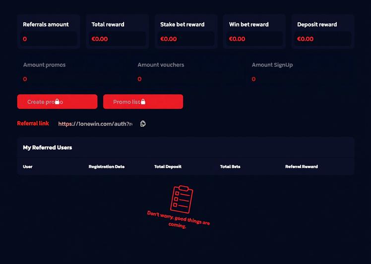 Smart partner panel dashboard with analytics